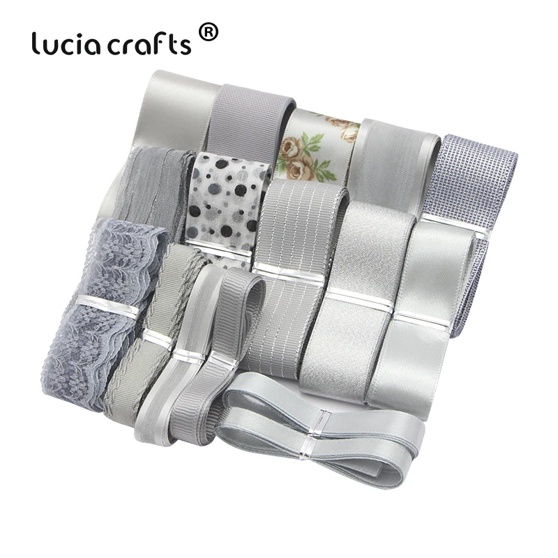 16Yards 6-25mm Grosgrain/Satin/Organza Ribbon Lace for Hairbows Craft Christmas Decor DIY Sewing Material Accessories Q0203
16Yards 6-25mm Grosgrain/Satin/Organza Ribbon Lace for Hairbows Craft Christmas Decor DIY Sewing Material Accessories Q0203