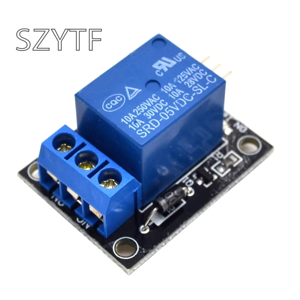 KY-019 5V One 1 Channel Relay Module Board Shield For PIC AVR DSP ARM for arduino MCU DIY Kit
KY-019 5V One 1 Channel Relay Module Board Shield For PIC AVR DSP ARM for arduino MCU DIY Kit