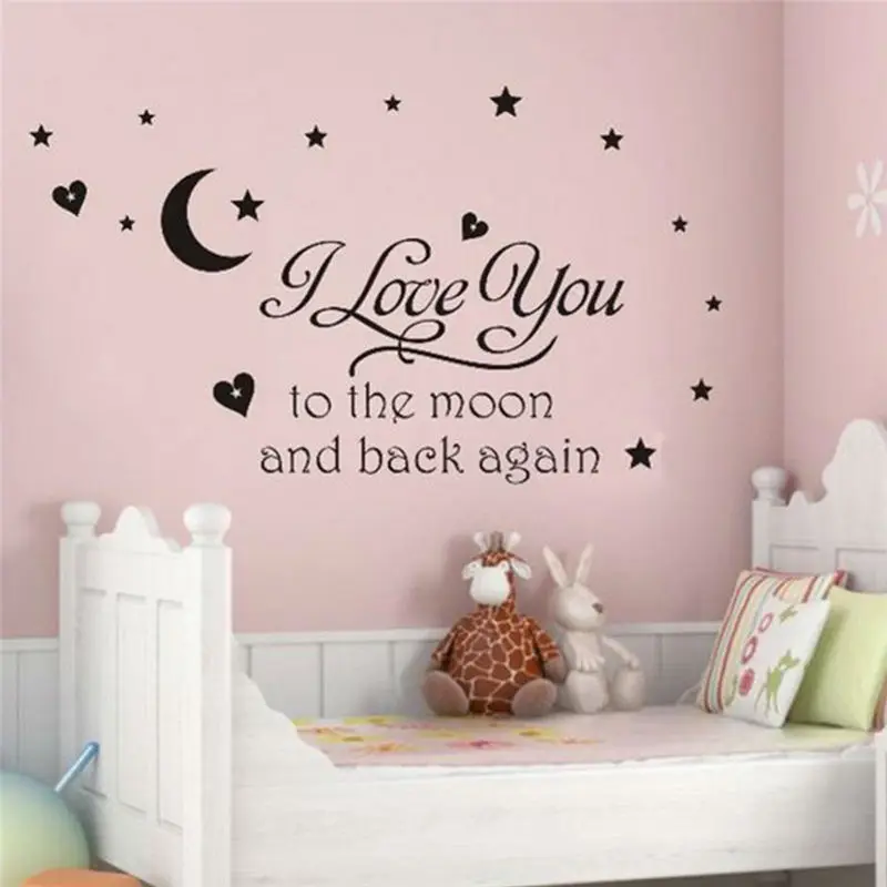% % i love you to the moon and back again quotes wall decals home decorative stickers girls room removable vinyl posters home ar
% % i love you to the moon and back again quotes wall decals home decorative stickers girls room removable vinyl posters home ar