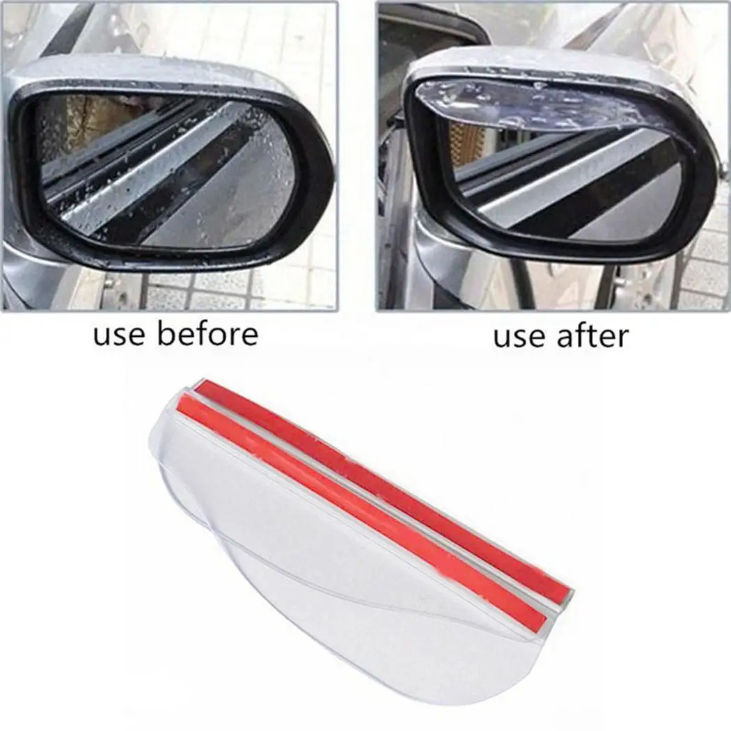 New Car Back Mirror Rain Eyebrow Flexible Rearview Pair Eyebrow(2Pcs) Mirror Rainproof Blades
New Car Back Mirror Rain Eyebrow Flexible Rearview Pair Eyebrow(2Pcs) Mirror Rainproof Blades