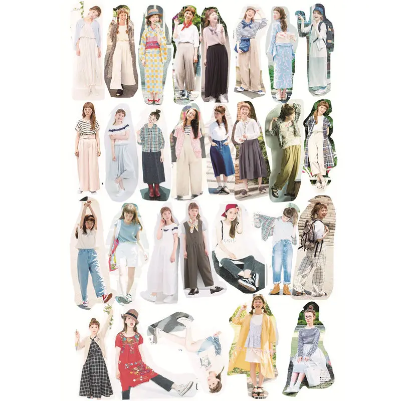 2 pcs/lot Reality Woman Photo Show DIY Uncut Sketchbook Sticker Pack Bullet Journal Stickers Scrapbooking Cute School Supplies
2 pcs/lot Reality Woman Photo Show DIY Uncut Sketchbook Sticker Pack Bullet Journal Stickers Scrapbooking Cute School Supplies