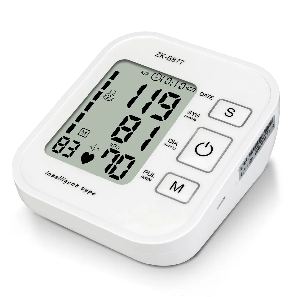 NEW Large LCD Digital Upper Arm Blood Pressure Monitor Tonometer Heart Beat Meter Pressure Arterial Home Health Care Monitor
NEW Large LCD Digital Upper Arm Blood Pressure Monitor Tonometer Heart Beat Meter Pressure Arterial Home Health Care Monitor
