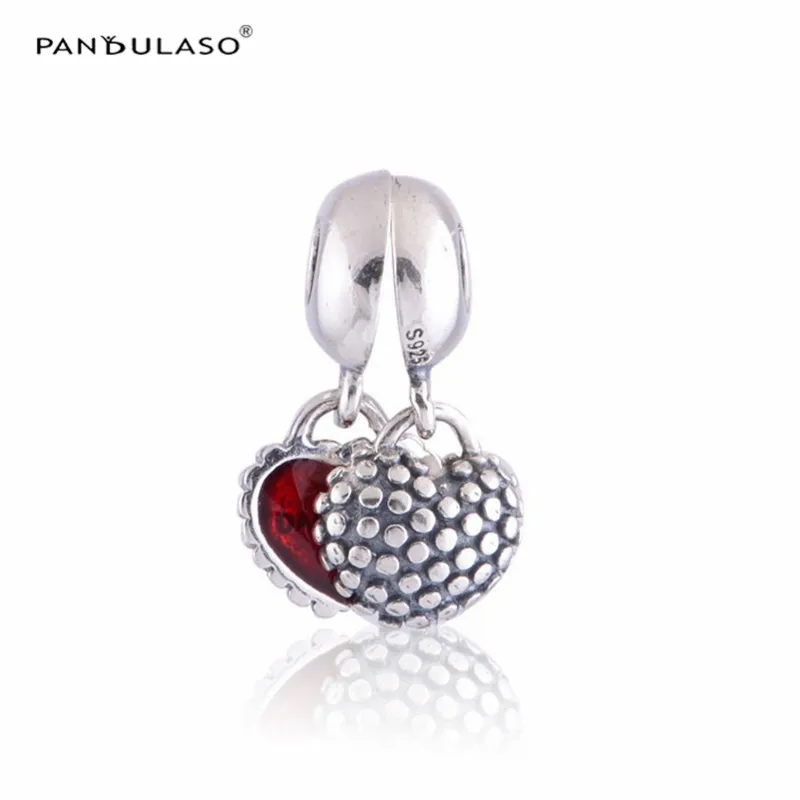 Pandulaso Red Enamel Hearts Charms Mother & Daughter Beads for Jewelry Making Fit Original Silver Bracelets Pendants DIY Jewelry
Pandulaso Red Enamel Hearts Charms Mother & Daughter Beads for Jewelry Making Fit Original Silver Bracelets Pendants DIY Jewelry