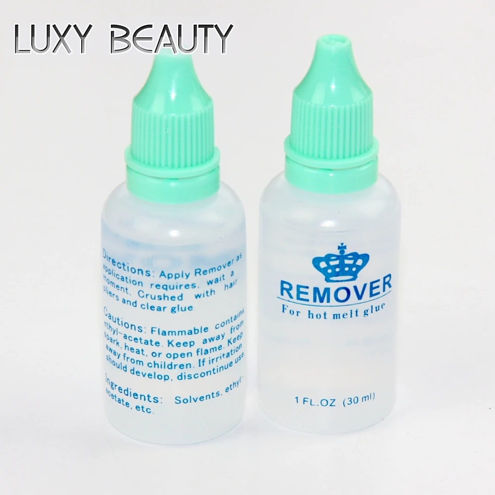 LUXY BEAUTY 2 Bottles Hot Melt Glue Remover For Hot Fusion Hair Extension Nail Hair Remover To Remove Keratin Glue
LUXY BEAUTY 2 Bottles Hot Melt Glue Remover For Hot Fusion Hair Extension Nail Hair Remover To Remove Keratin Glue