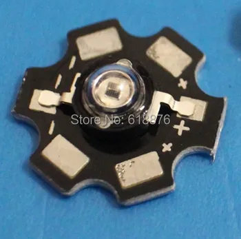 Freeshipping! 10pcs1W/ 3W Infrared IR 850NM High Power LED Bead Emitter DC1.5-1.7V 700mA with 20mm Star Platine Base
Freeshipping! 10pcs1W/ 3W Infrared IR 850NM High Power LED Bead Emitter DC1.5-1.7V 700mA with 20mm Star Platine Base
