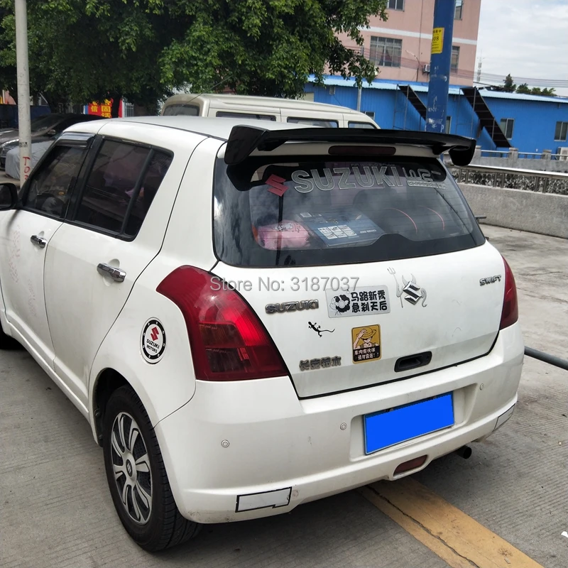 For Suzuki Swift Spoiler B 2008-2015 ABS Plastic Unpainted Color Rear Roof Spoiler Wing Trunk Lip Boot Cover Car Styling
For Suzuki Swift Spoiler B 2008-2015 ABS Plastic Unpainted Color Rear Roof Spoiler Wing Trunk Lip Boot Cover Car Styling