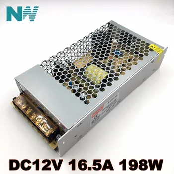 Switching power supply AC110V 220V to DC12V 16.5A 198W LED Driver Power Adapter for LED Strip ligh
Switching power supply AC110V 220V to DC12V 16.5A 198W LED Driver Power Adapter for LED Strip ligh