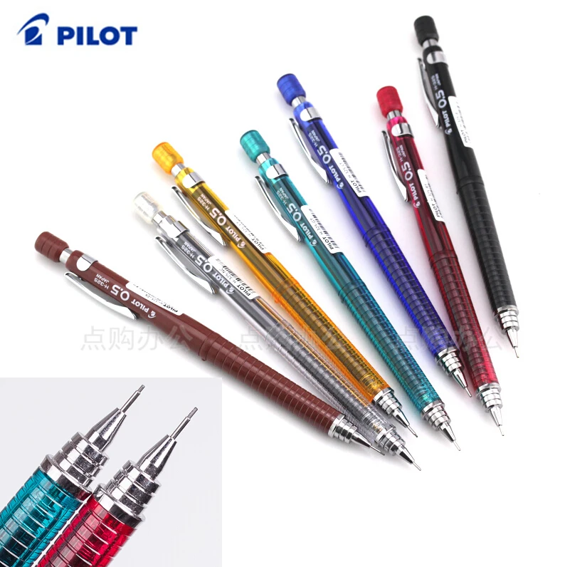 Mechanical Pencil 0.3 / 0.5 / 0.7 / 0.9 mm Original Japan stationery Pilot H-323 / H-325 / H327 / H329 FREE SHIPPING
Mechanical Pencil 0.3 / 0.5 / 0.7 / 0.9 mm Original Japan stationery Pilot H-323 / H-325 / H327 / H329 FREE SHIPPING