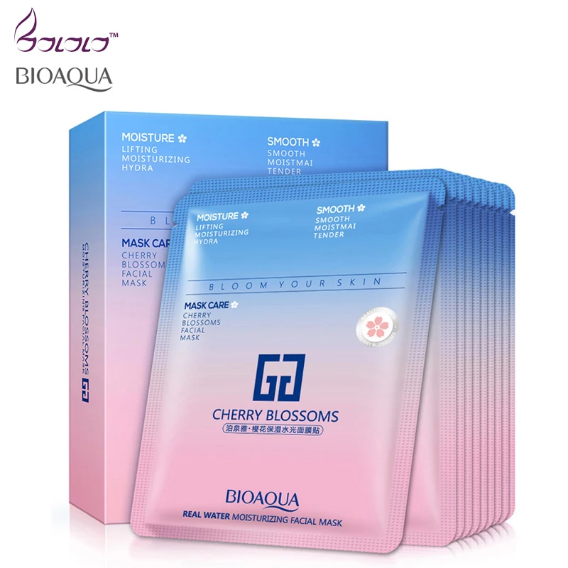 beauty BIOAQUA masks natural plant cherry face mask whitening skin care moisturizing anti-aging anti wrinkle facial mask care
beauty BIOAQUA masks natural plant cherry face mask whitening skin care moisturizing anti-aging anti wrinkle facial mask care