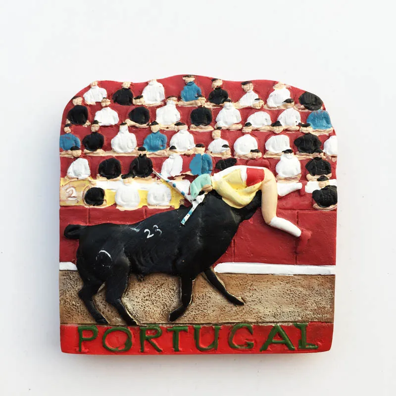 Lychee Life Portuguese Bullfighting Fridge Magnets 3D Refrigerator Magnetic Sticker Home Decoration Travel Souvenirs
Lychee Life Portuguese Bullfighting Fridge Magnets 3D Refrigerator Magnetic Sticker Home Decoration Travel Souvenirs
