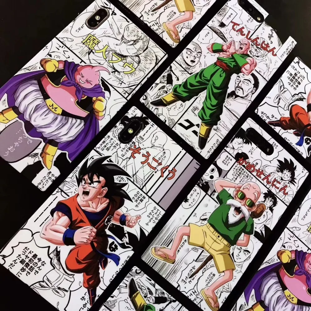 Japanese street card cartoon dragon ball Phone case for iphone 6S plus 7 7plus 8 8plus X XS XR MAX Back shell phone case
Japanese street card cartoon dragon ball Phone case for iphone 6S plus 7 7plus 8 8plus X XS XR MAX Back shell phone case