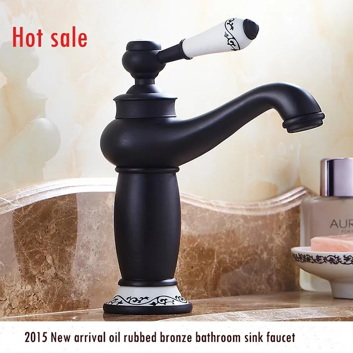 Home builder Touch on Bathroom sink faucet single handle/hole ,ceramic handle , oil rubbed bronze finishing YM-045
Home builder Touch on Bathroom sink faucet single handle/hole ,ceramic handle , oil rubbed bronze finishing YM-045