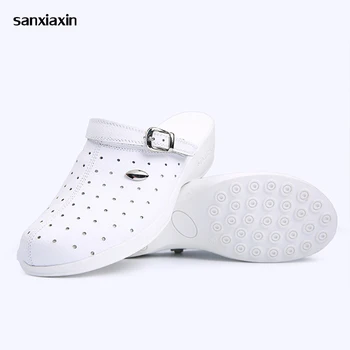 Nurse Hole Breathable Wedges Shoes Summer Graden Slippers Beach Sandals Hospital Medical Surgical Scrub Drugshop Lab Work Shoes
Nurse Hole Breathable Wedges Shoes Summer Graden Slippers Beach Sandals Hospital Medical Surgical Scrub Drugshop Lab Work Shoes