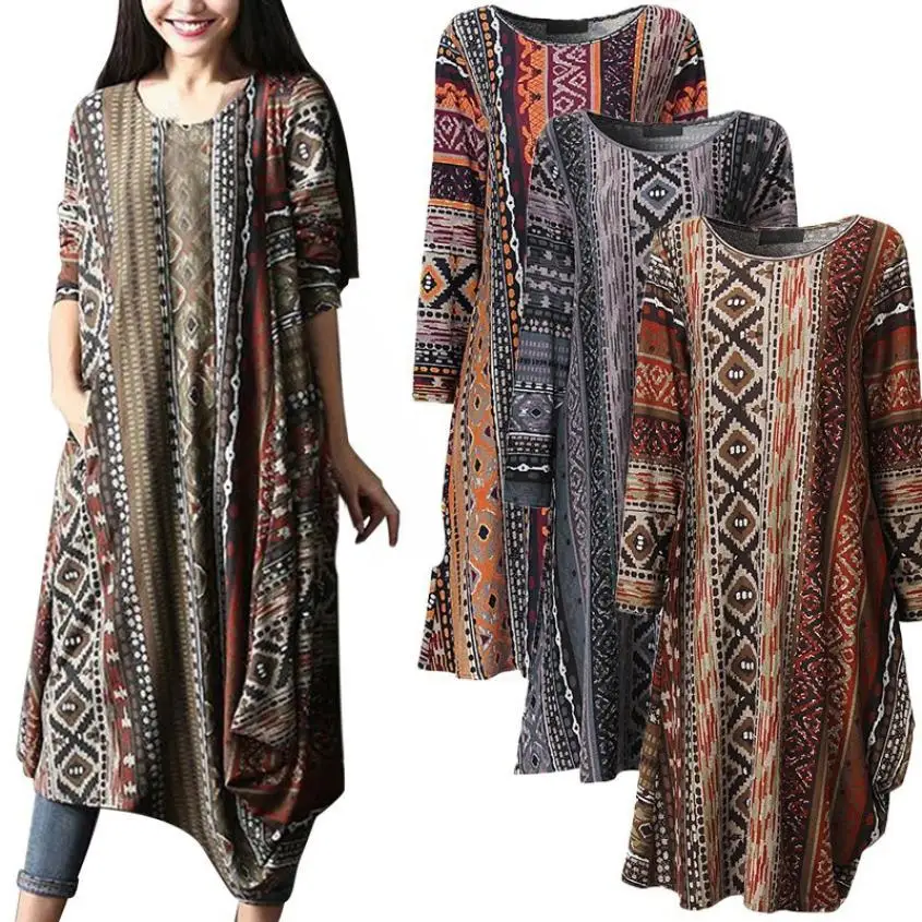 KANCOOLD dress Women Fashion Long Sleeve Print Striped Dresses O-neck Loose Casual Autumn Daily dress women 2018jul31
KANCOOLD dress Women Fashion Long Sleeve Print Striped Dresses O-neck Loose Casual Autumn Daily dress women 2018jul31