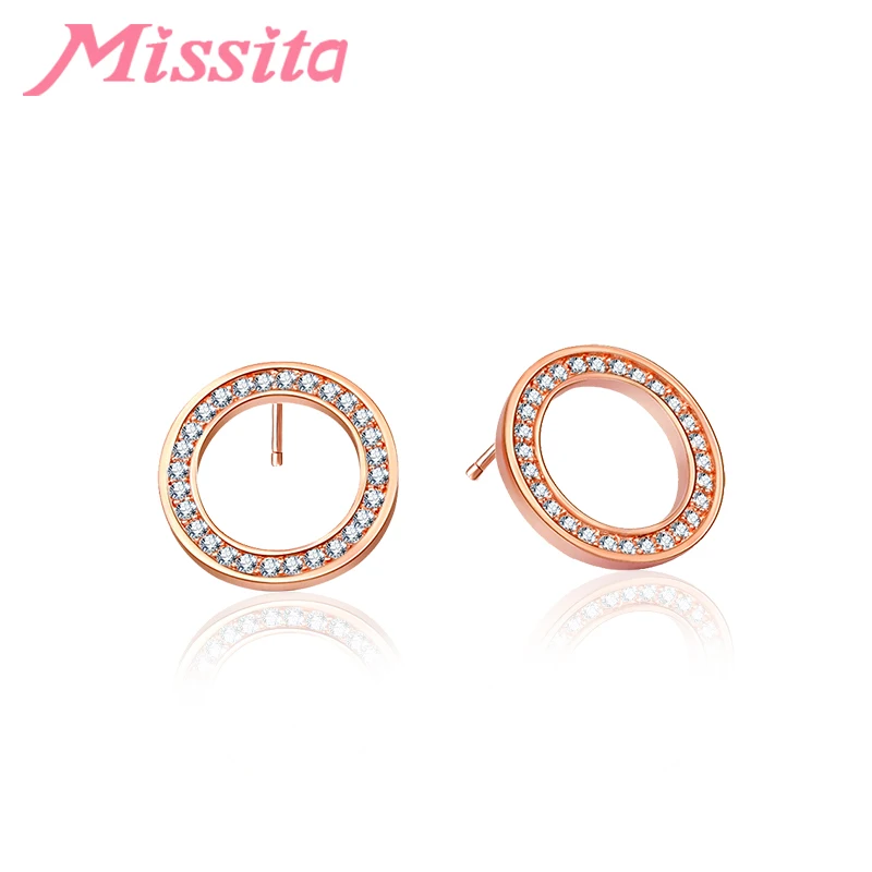 MISSITA Trendy Geometric Round Earrings for Women Wedding Stud Earring Brand Fashion Jewelry Anniversary Gift
MISSITA Trendy Geometric Round Earrings for Women Wedding Stud Earring Brand Fashion Jewelry Anniversary Gift