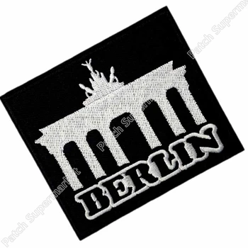 BERLIN Germany German District Rock Music Band Embroidered LOGO Iron On Patch Emo Goth Punk Rockabilly Heavy Metal Custom patch
BERLIN Germany German District Rock Music Band Embroidered LOGO Iron On Patch Emo Goth Punk Rockabilly Heavy Metal Custom patch