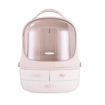 NEW Portable Waterproof Make Up Cosmetic Box Dust Cover Box Organizer Drawers Plastic Cosmetic Storage Box Jewelry Container I
NEW Portable Waterproof Make Up Cosmetic Box Dust Cover Box Organizer Drawers Plastic Cosmetic Storage Box Jewelry Container I
