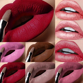 2019 12 Colors Waterproof Matte Lipstick long-lasting Red Pink Lip gloss Makeup Stick Nude Lip Tint Korea Cosmetics maquillaje
2019 12 Colors Waterproof Matte Lipstick long-lasting Red Pink Lip gloss Makeup Stick Nude Lip Tint Korea Cosmetics maquillaje