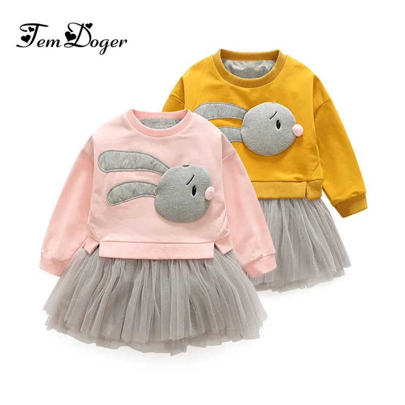 Tem Doger Girls Dresses 2018 Autumn Children Princess Casual Long Sleeve Baby Kids Dresses Girls 2-6 Year Toddler Cute Dress
Tem Doger Girls Dresses 2018 Autumn Children Princess Casual Long Sleeve Baby Kids Dresses Girls 2-6 Year Toddler Cute Dress