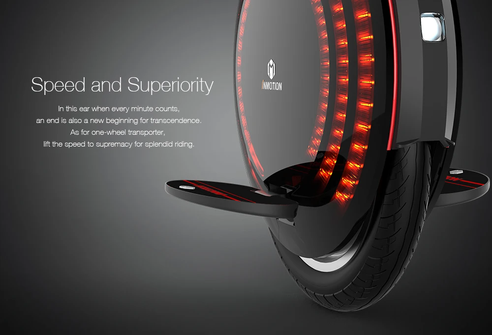 Perfect NEW Electric Unicycle Monowheel Onewheel Self Balancing Scooter Bluetooth Lamps Scooter V8 4