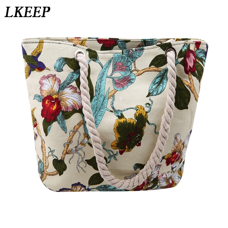 Vintage Embroidery Women Handbag Floral Bird Printed Canvas Shoulder Bag For Lady Single Shoulder Bag Shopping Totes Beach Bag
Vintage Embroidery Women Handbag Floral Bird Printed Canvas Shoulder Bag For Lady Single Shoulder Bag Shopping Totes Beach Bag
