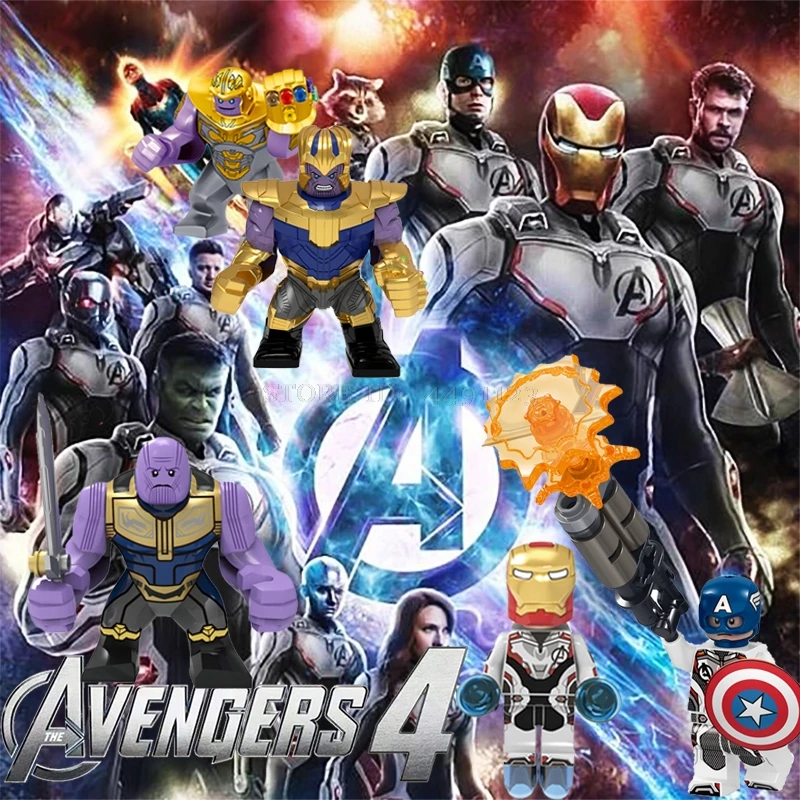 LEGOing Avengers Endgame Set Iron Man Thanos Hulk Thor Nebula Blocks Toys Captain America Marvel Legoing 40334 Movie Figures Toy
LEGOing Avengers Endgame Set Iron Man Thanos Hulk Thor Nebula Blocks Toys Captain America Marvel Legoing 40334 Movie Figures Toy
