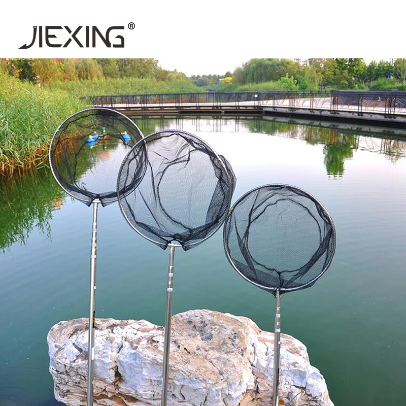 Portable fishing landing net stainless steel folded network trout carp mesh schepnet Fish Tackle
Portable fishing landing net stainless steel folded network trout carp mesh schepnet Fish Tackle