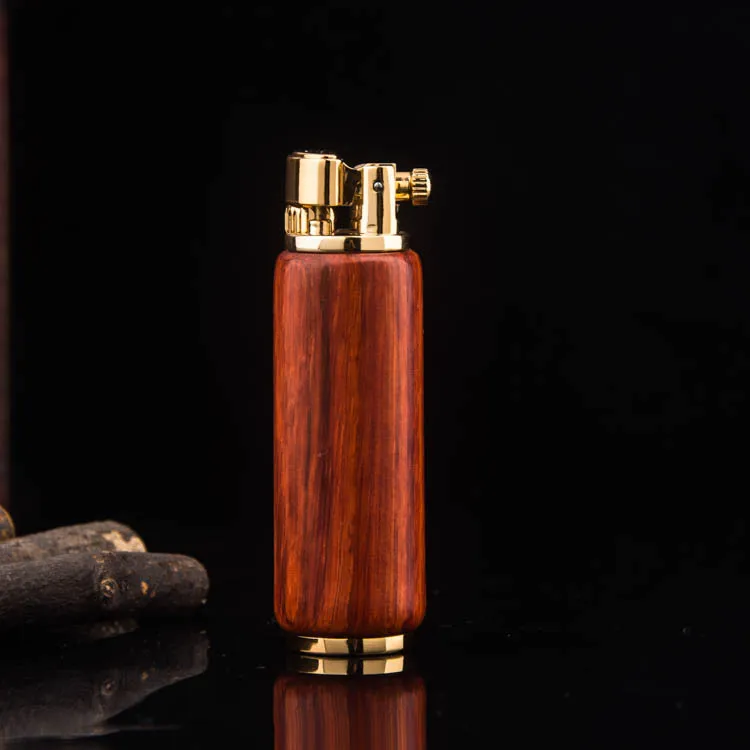 Mini Red Wood With Metal Lighter Smoking Inflatble Gas Lighters Jet Butane Windproof Cigarette Lighter Novelty Cigar Lighter
Mini Red Wood With Metal Lighter Smoking Inflatble Gas Lighters Jet Butane Windproof Cigarette Lighter Novelty Cigar Lighter