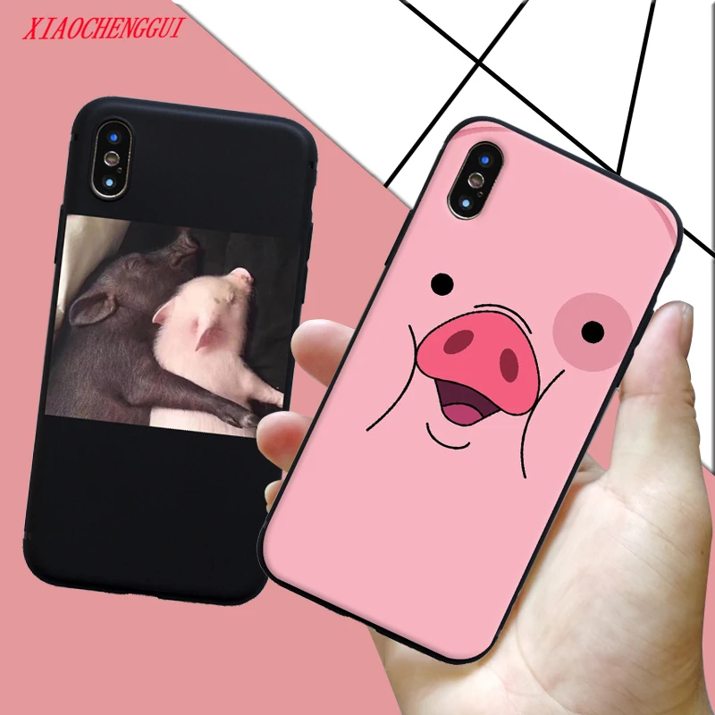 For iphone XS R Max case Cute pig Case Voor iphone X Case Voor iphone 5 6 S 7 8 plus soft TPU Back Cover Leuke Paar Gevallen
For iphone XS R Max case Cute pig Case Voor iphone X Case Voor iphone 5 6 S 7 8 plus soft TPU Back Cover Leuke Paar Gevallen