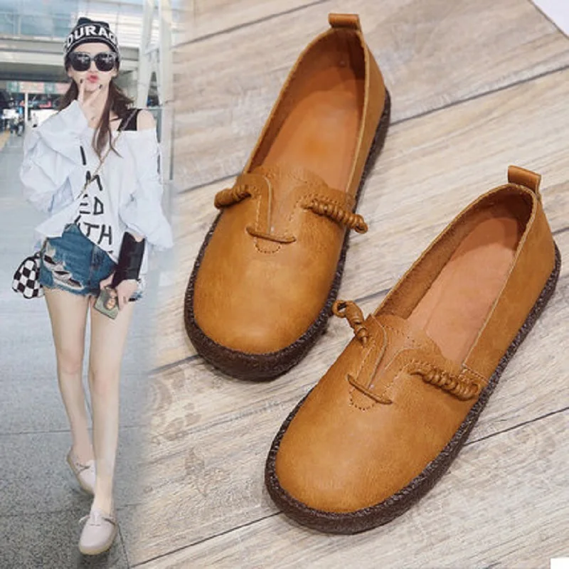 Spring and autumn new fashion shallow mouth tendon shoes fashion shallow mouth comfortable non-slip maternity shoes.
Spring and autumn new fashion shallow mouth tendon shoes fashion shallow mouth comfortable non-slip maternity shoes.
