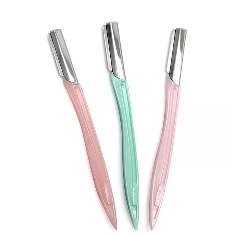 1Pcs Eyebrow Razor Facial Hair Remover Eyebrow Trimmer Sharp Mini Makeup Knife Blade Eye Brow Face Hair Scraper Shaver Tools
1Pcs Eyebrow Razor Facial Hair Remover Eyebrow Trimmer Sharp Mini Makeup Knife Blade Eye Brow Face Hair Scraper Shaver Tools
