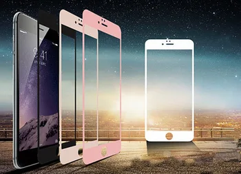 500pcs Colorful Full Cover Tempered Glass Screen Protector For iPhone 7 6 6s 7 plus Toughened Glass Protective Film
500pcs Colorful Full Cover Tempered Glass Screen Protector For iPhone 7 6 6s 7 plus Toughened Glass Protective Film