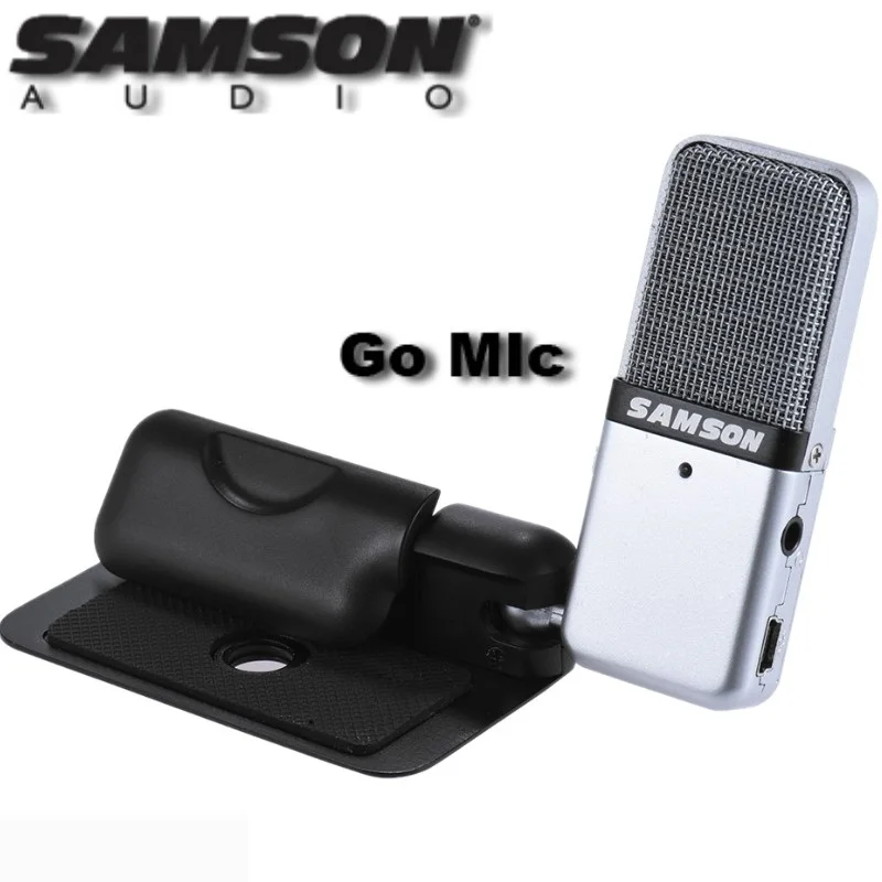 Samson Go Mic portable USB condenser microphone Plug and Play Compatible with a Mac or PC Recording Music Podcasting
Samson Go Mic portable USB condenser microphone Plug and Play Compatible with a Mac or PC Recording Music Podcasting
