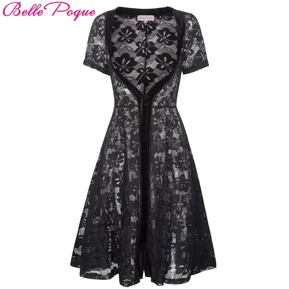 Summer Lace Vintage Jackets Women 2018 Short Sleeve Sexy Deep V-Neck See-through Tops Mujer Coat Black Floral Lace Outerwear
Summer Lace Vintage Jackets Women 2018 Short Sleeve Sexy Deep V-Neck See-through Tops Mujer Coat Black Floral Lace Outerwear