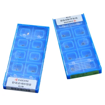 Kyocera 10PCS WBGT060104L-F TN60 CNC Blade lathe cutting tools carbide tool inserts
Kyocera 10PCS WBGT060104L-F TN60 CNC Blade lathe cutting tools carbide tool inserts
