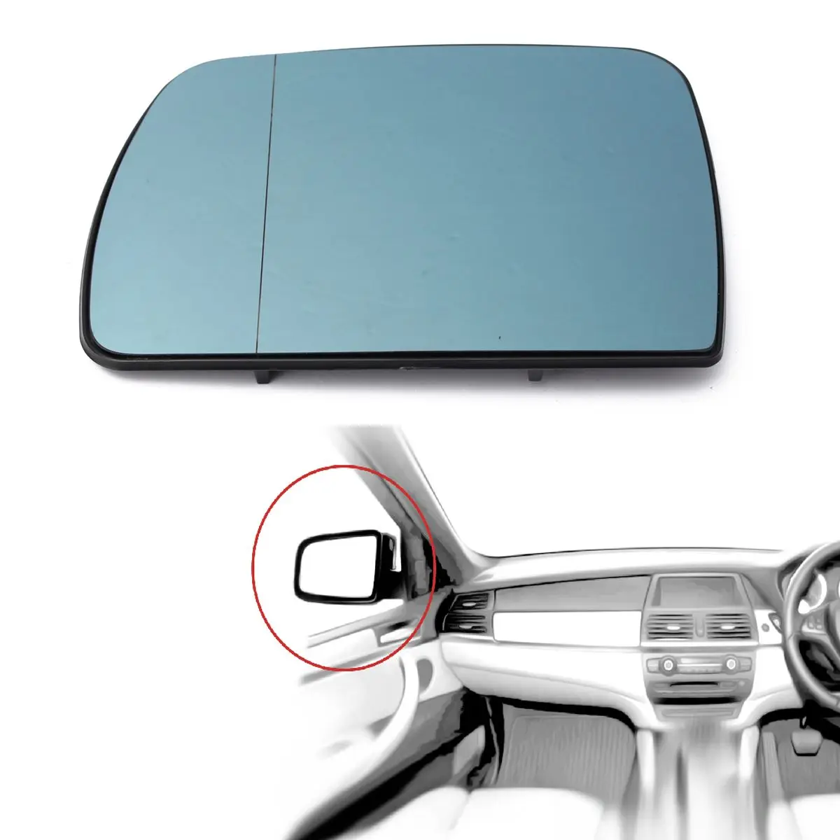 Car Door Wing Heated Side Mirror Blue Tinted Left Side For BMW X5 E53 1999 2000 2001 2002 2003 2004 2005 2006
Car Door Wing Heated Side Mirror Blue Tinted Left Side For BMW X5 E53 1999 2000 2001 2002 2003 2004 2005 2006