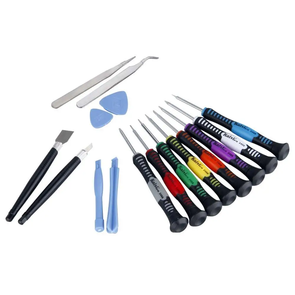 16 in 1 Opening Repair Tools Screwdrivers Set Kit With Tweezer Scraper For Mobile Phone iPhone 5/6 Plus
16 in 1 Opening Repair Tools Screwdrivers Set Kit With Tweezer Scraper For Mobile Phone iPhone 5/6 Plus