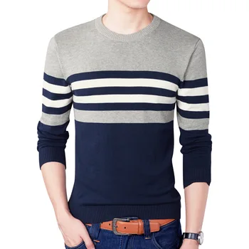 2018 New Arrival O-Neck Pullover Men Brand Clothing 2018 Autumn Winter Cashmere Sweater Men Casual Striped Pull Man Clothes
2018 New Arrival O-Neck Pullover Men Brand Clothing 2018 Autumn Winter Cashmere Sweater Men Casual Striped Pull Man Clothes