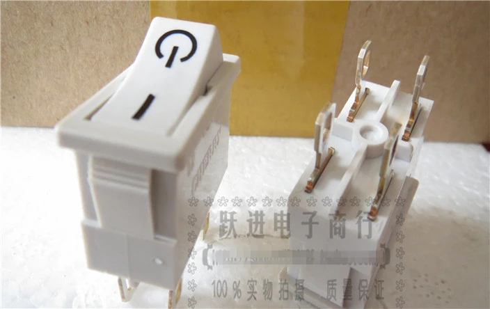 Original new 100% RS1 high current rocker switch 4pin 2gear warping power rocker arm switch 16A
Original new 100% RS1 high current rocker switch 4pin 2gear warping power rocker arm switch 16A