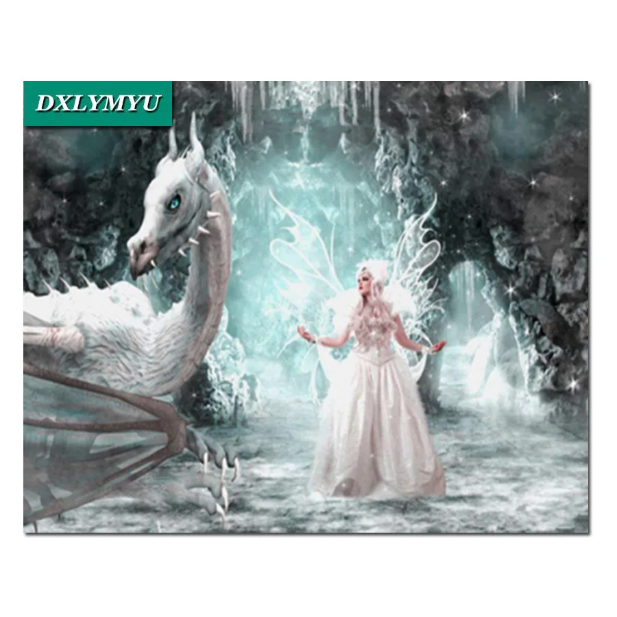 square Rhinestone Diamond Embroidery Full Diy Diamond Painting Dragon and elves queen Mosaic Cross Stitch Crafts Home Paintings
square Rhinestone Diamond Embroidery Full Diy Diamond Painting Dragon and elves queen Mosaic Cross Stitch Crafts Home Paintings