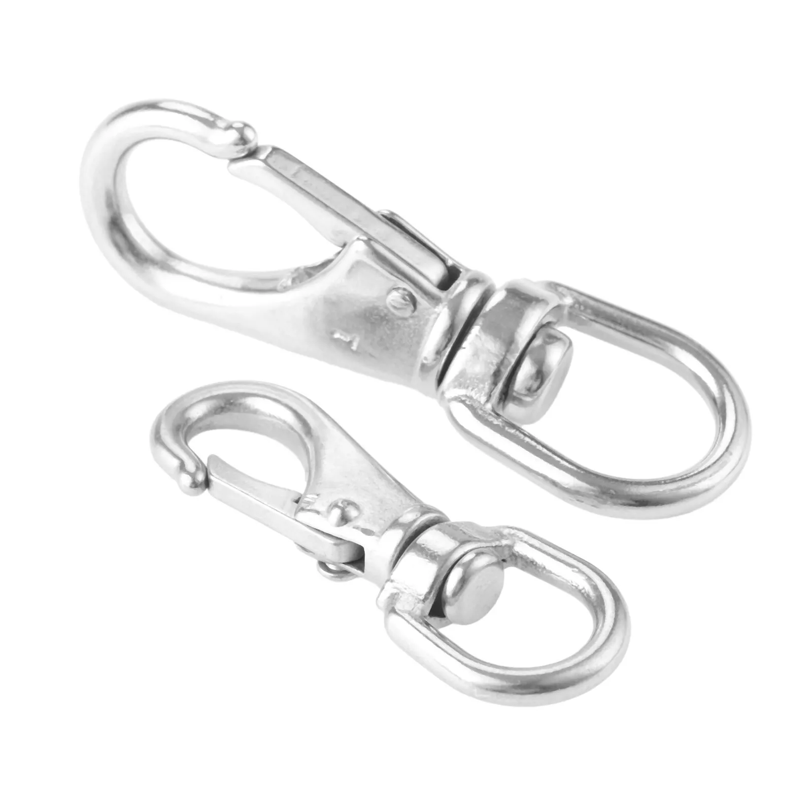 1 Pc 4mm/5mm Marine Grade 304 Stainless Steel Base Swivels 360 Degrees Round Eye Bolt Snap Hook Keychain Clip Boats Accessories
1 Pc 4mm/5mm Marine Grade 304 Stainless Steel Base Swivels 360 Degrees Round Eye Bolt Snap Hook Keychain Clip Boats Accessories