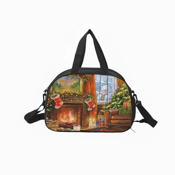 Custom printed Christmas day pattern travel sports bag large capacity waterproof fitness bag canvas casual women
Custom printed Christmas day pattern travel sports bag large capacity waterproof fitness bag canvas casual women