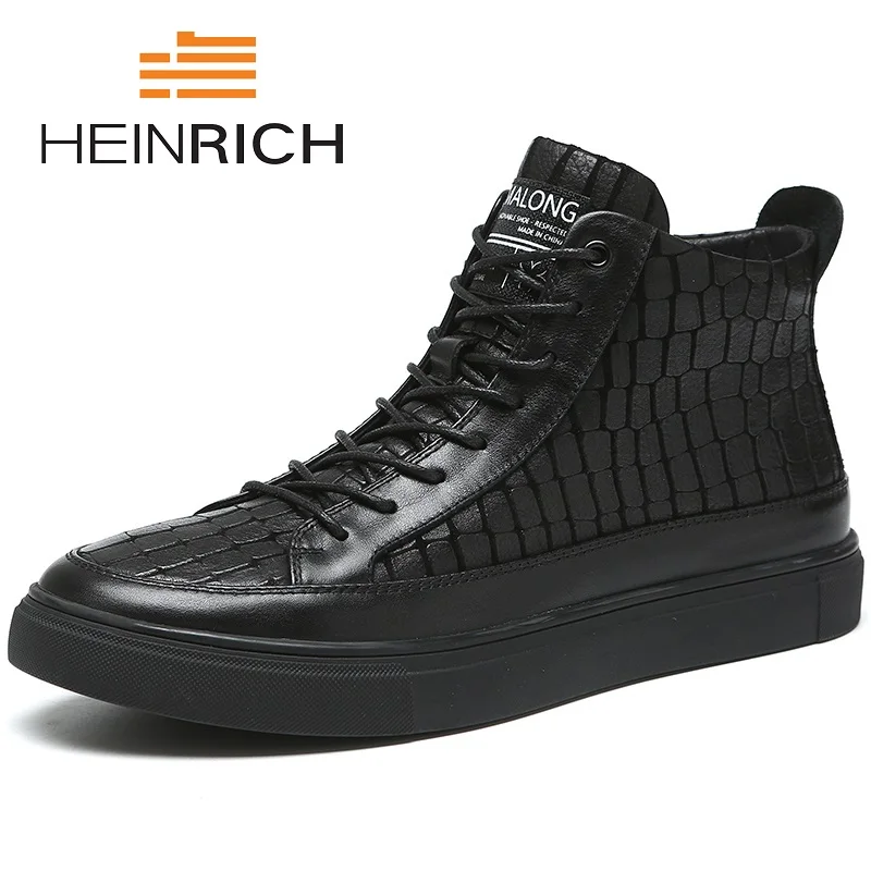 HEINRICH New Brand Men Shoes Winter Fashion Cashmere Snow Boots British Men's Warm Boots Scarpe Antinfortunistica Uomo
HEINRICH New Brand Men Shoes Winter Fashion Cashmere Snow Boots British Men's Warm Boots Scarpe Antinfortunistica Uomo