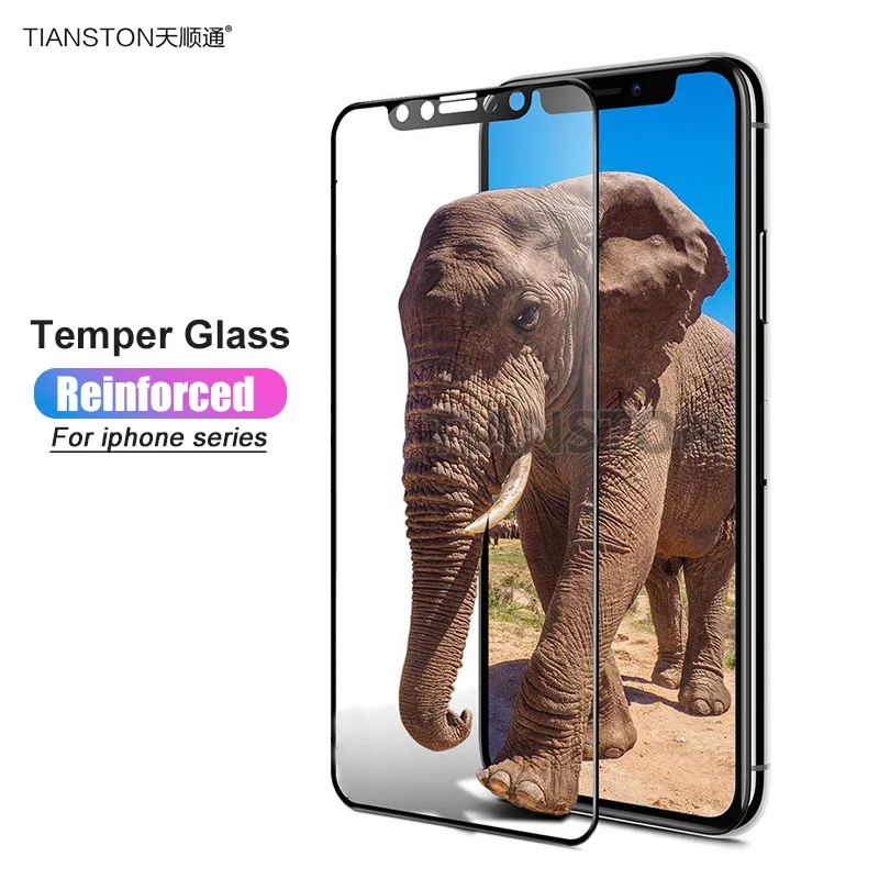 TIANSTON Tempered Glass for IPhone X 8 7 6 Plus Screen Protector Full Coverage for iPhone 6 7 Plus 3D Enhanced Protective Glass
TIANSTON Tempered Glass for IPhone X 8 7 6 Plus Screen Protector Full Coverage for iPhone 6 7 Plus 3D Enhanced Protective Glass