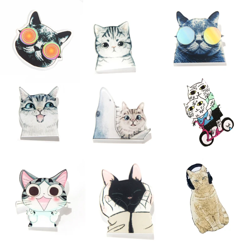 1 PCS Cats Shaped Icons on Backpack Cartoon AcrylicBadges Decoration Pin Badge Icon on Clothes
1 PCS Cats Shaped Icons on Backpack Cartoon AcrylicBadges Decoration Pin Badge Icon on Clothes