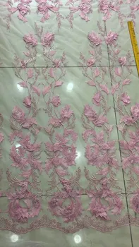 High Quality BZL-101LC African French net Lace Fabric nice flower with embroidery
High Quality BZL-101LC African French net Lace Fabric nice flower with embroidery