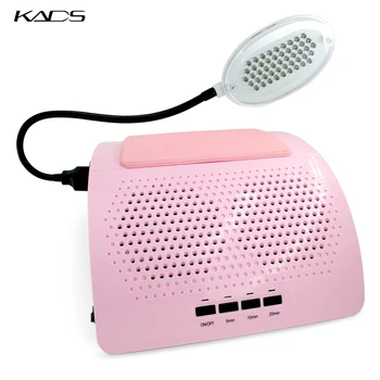 Nail Dust Collector Manicure Machine Two Fans With Light 40w High Power Professional Salon Vacuum Cleaner DIY Fingernail Tools
Nail Dust Collector Manicure Machine Two Fans With Light 40w High Power Professional Salon Vacuum Cleaner DIY Fingernail Tools
