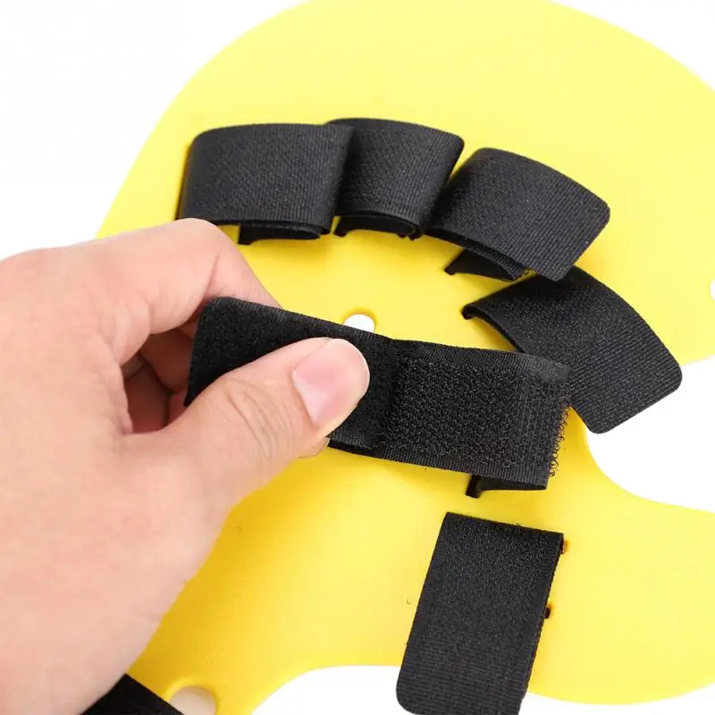 Finger Orthotics Silicone Universal Left and Right Hand Finger Orthotics Extended Type Fingerboard for Stroke//Hemiplegia Hand Splint Training Support Finger Training Board