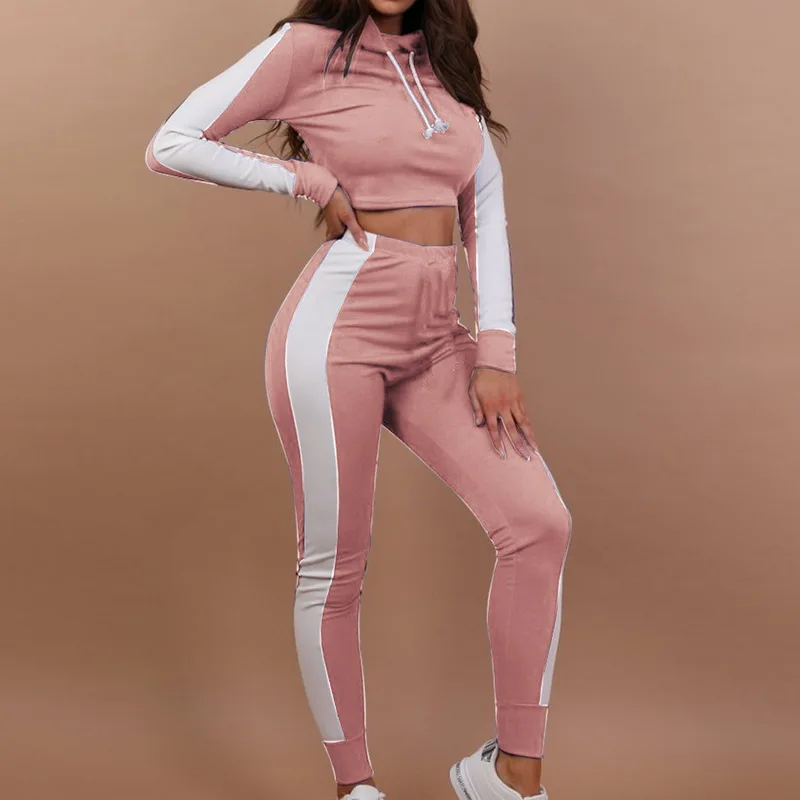 LOOZYKIT Women Tracksuit Yoga Set Striped Patchwork Hooded Set Sport Suit Long Sleeve Hooded Pullover Fitness Suit Track Suit
LOOZYKIT Women Tracksuit Yoga Set Striped Patchwork Hooded Set Sport Suit Long Sleeve Hooded Pullover Fitness Suit Track Suit