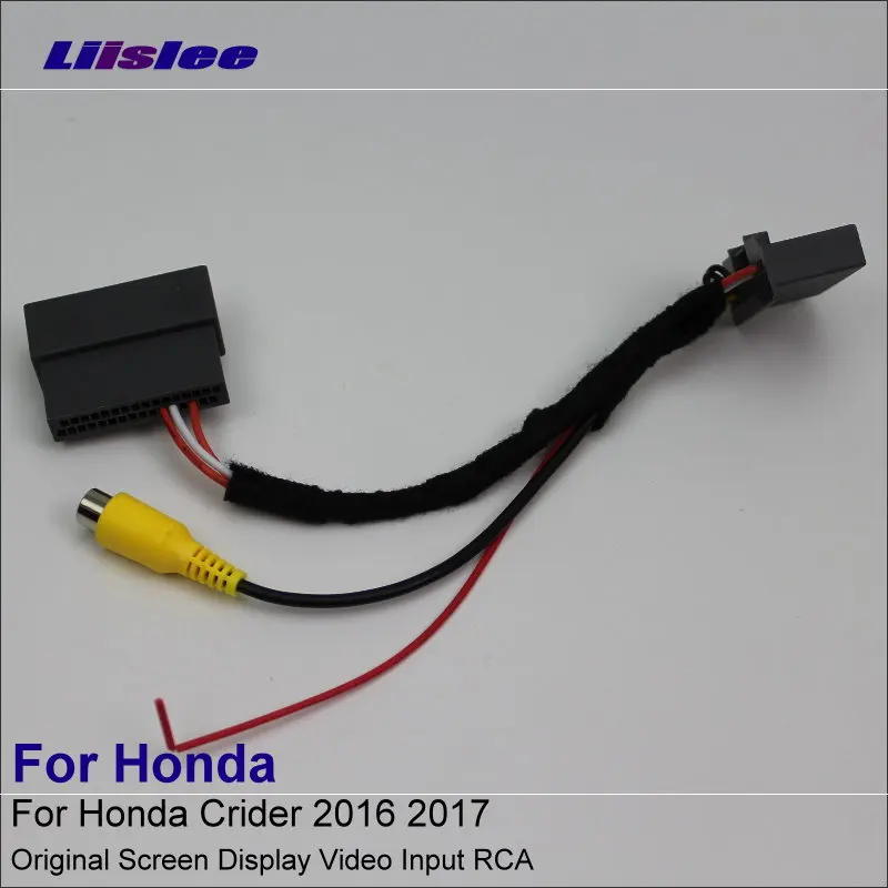 Liislee Original Display Input RCA Wire For Honda Crider 2016 2017 - Car Rear Back Camera Switch Adapter Connector Cable
Liislee Original Display Input RCA Wire For Honda Crider 2016 2017 - Car Rear Back Camera Switch Adapter Connector Cable